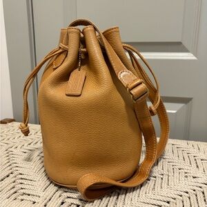 Coach Sonoma Leather Drawstring Bucket Bag